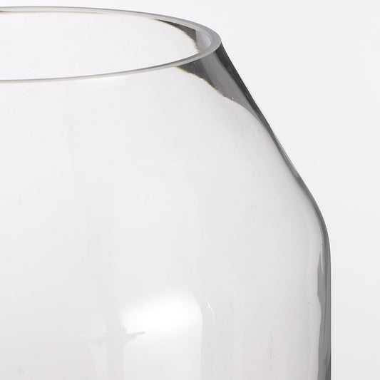 Vase Dali / H33 x Ø25 cm - Transparent