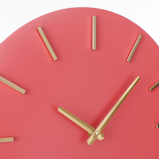 Horloge Murale Brixen - Ø36 cm - Rose