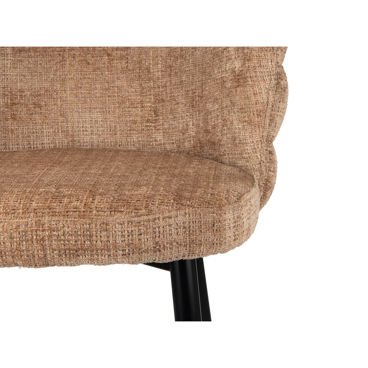 Chaise de barre de nuage caramel