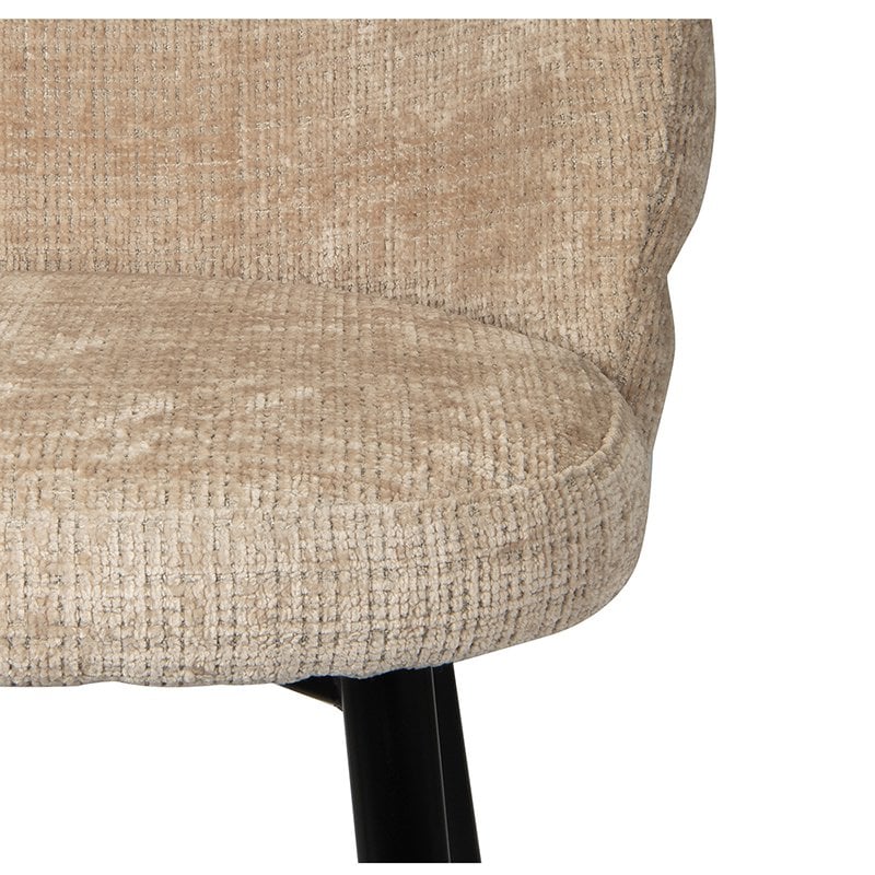 Chaise de bar de cuisine Cloud crème