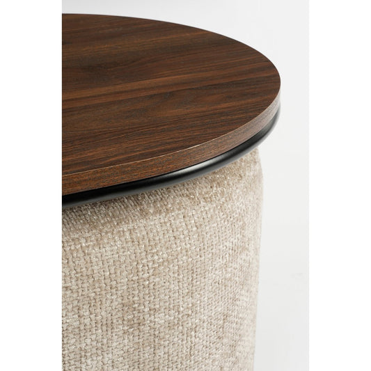 Table basse avec Poufs