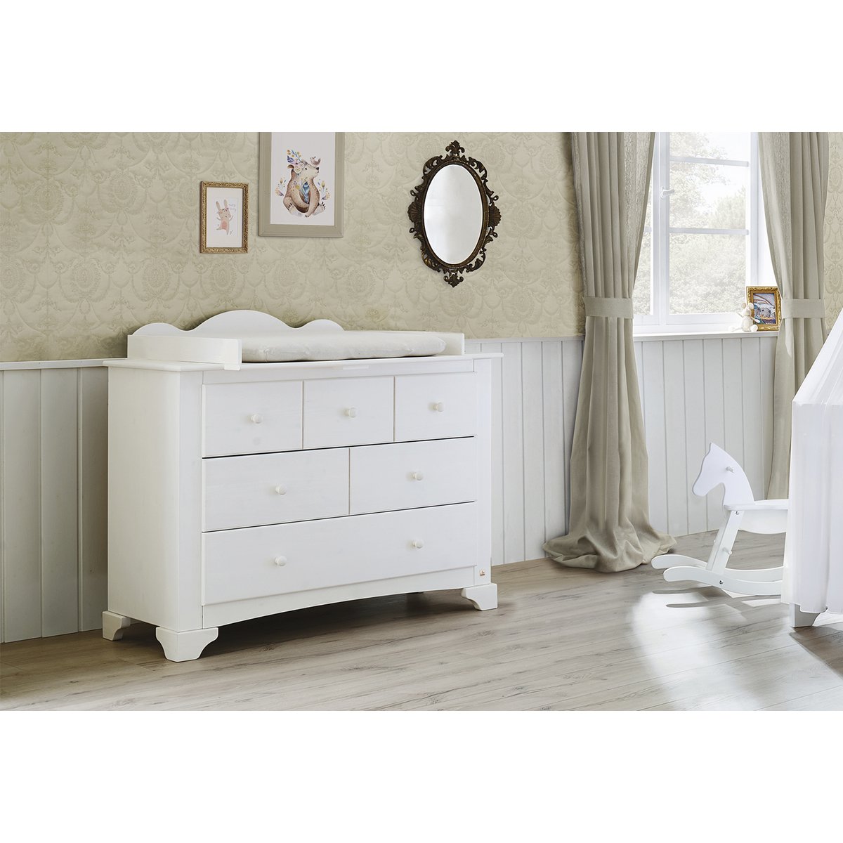 Plan à langer 'Pino' large