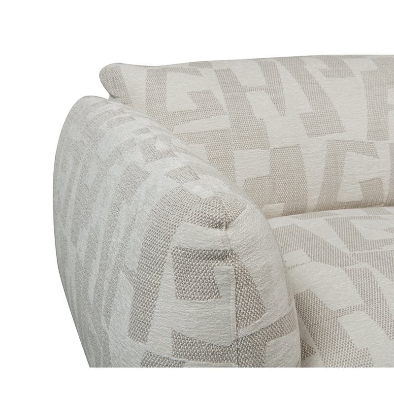 Canapé Amsterdam 4 places Glyphes Blancs