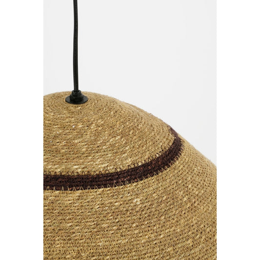 Lampe à suspension Joulz / H22 x Ø41 cm - Jute - Marron clair