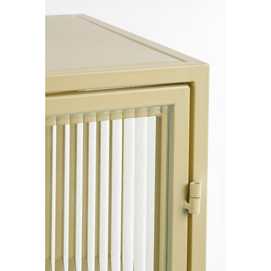 Buffet de rangement Clifton double - Métal - beige