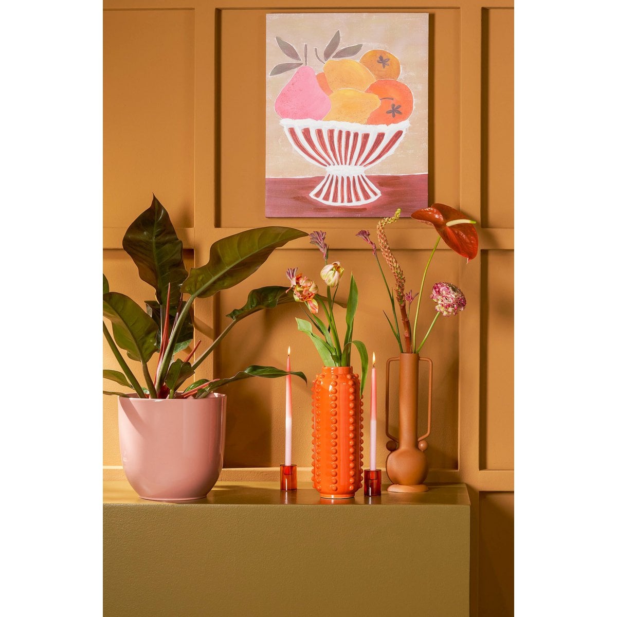 Vase Orange 1Céramique