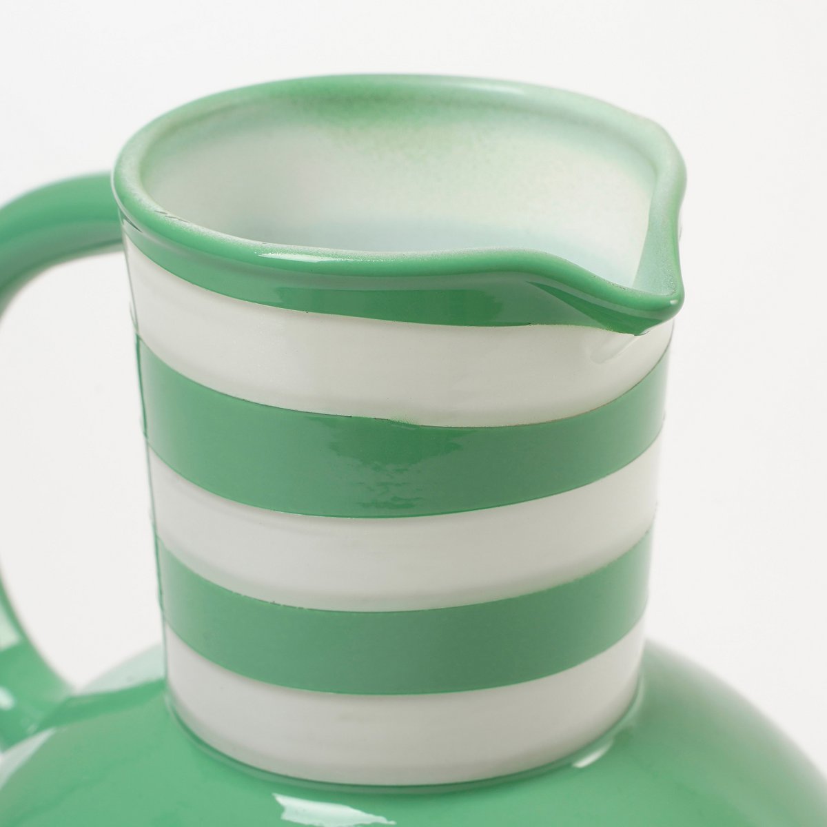 Vase Bazaar - H21 x Ø18 cm - Verre - Vert