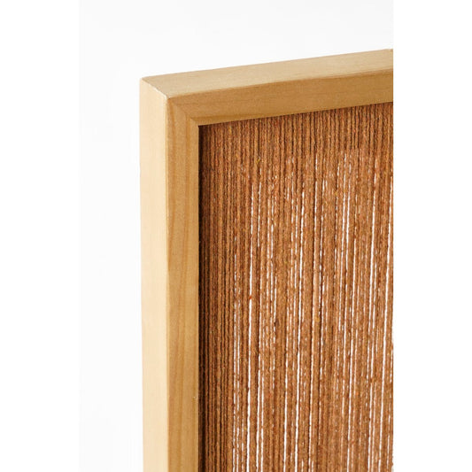 Décoration murale Kuba - L50 x B3 x H70 cm - FSC 100% - Coton - Orange