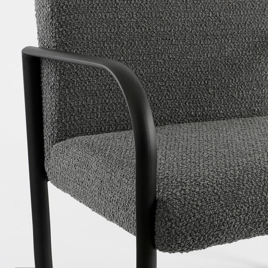 Fauteuil symon - gris foncé