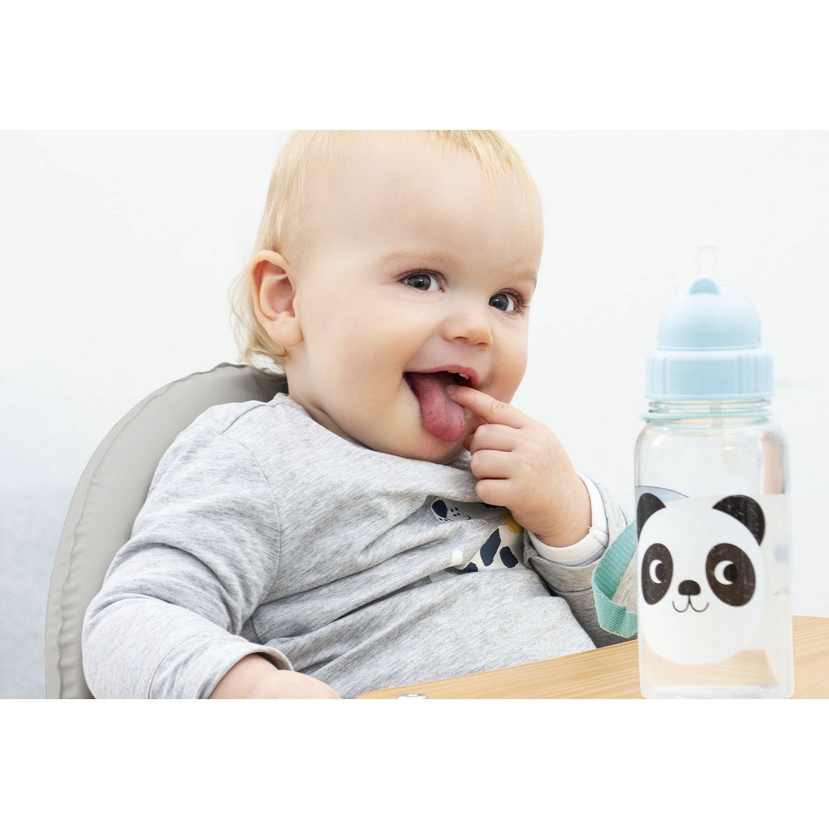 Combinatie kinderstoel 'Lene', licht gelakt