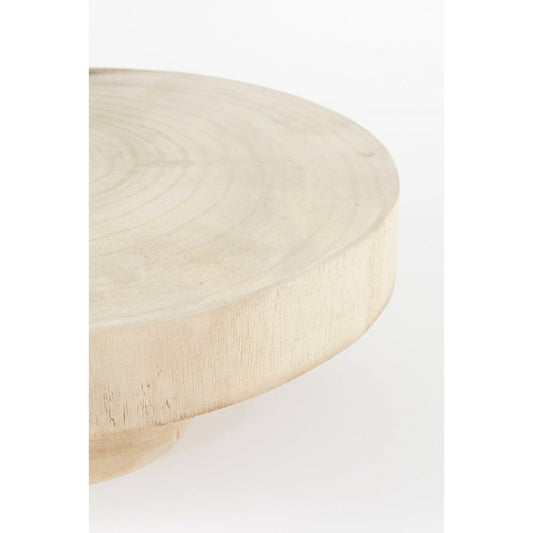 Support pour Plantes Pia / H11 x Ø30 cm - Bois - Marron clair