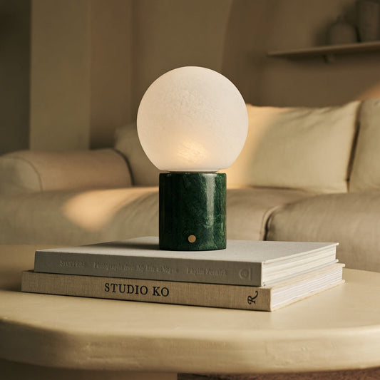 Metsu Vert / Verde Alpi – Lampe de table en Marbre