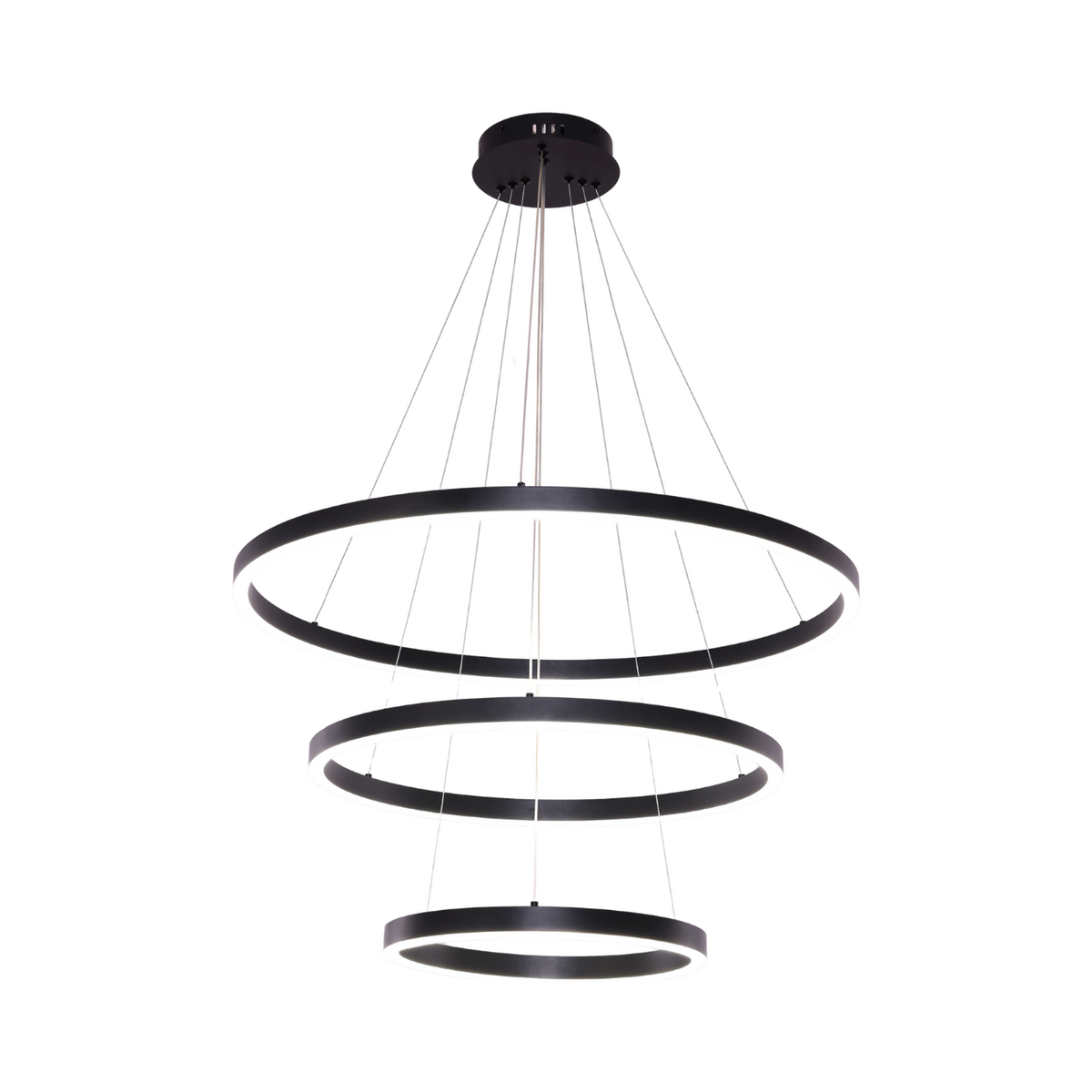 Suspension Neo Black | 3 ring 40cm x 60cm x 80cm