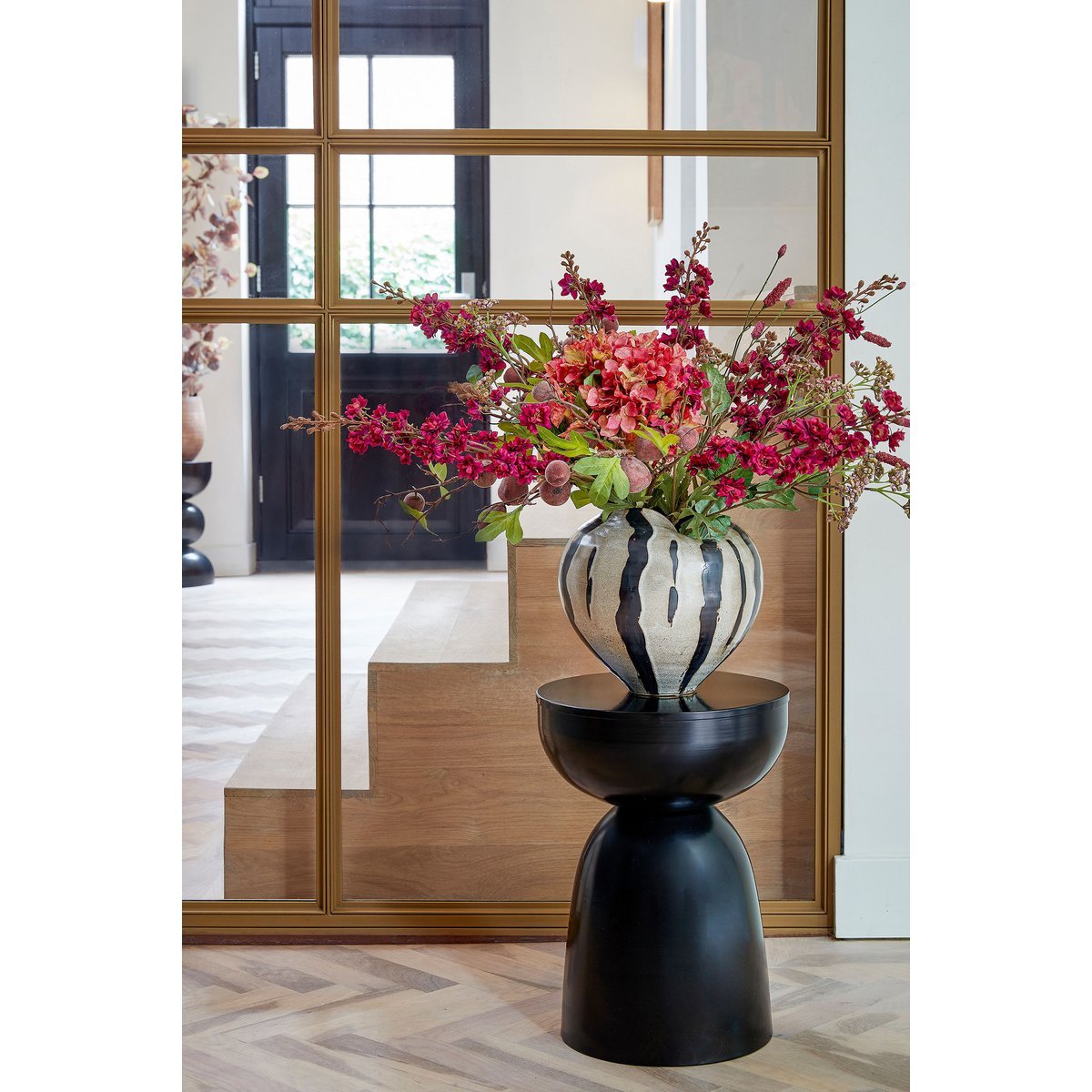 Table d'appoint Elliot - Fer - Noir