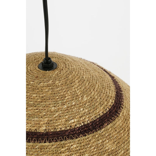 Lampe à suspension Joulz / H16 x Ø36 cm - Jute - Marron clair