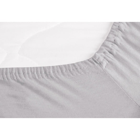 Fitted sheet for baby bed, set of 2, jersey, white