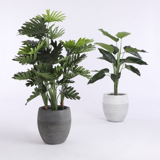 Plante Artificielle Philodendron - H100x Ø70 cm - Vert
