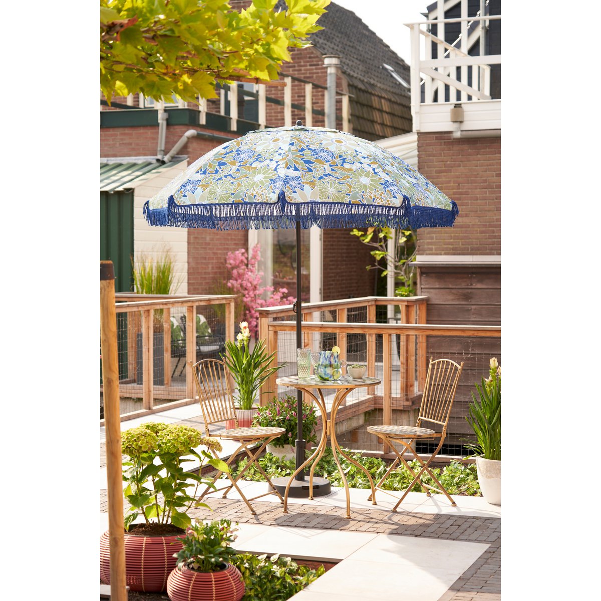 Alanza Bistrostoel - L40 x B51 x H87 cm - Griekenland - Groen