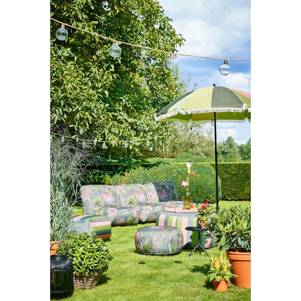 Table du plateau Aston - H40 X Ø31 cm - Metal - noir