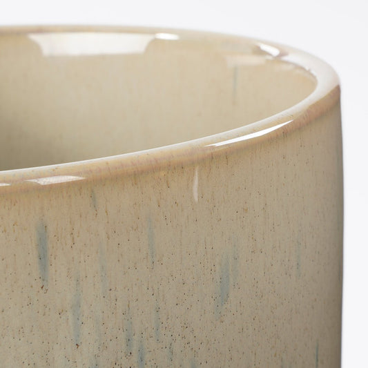 Pot Lake Bloempot - H18 x Ø21 cm - Crème