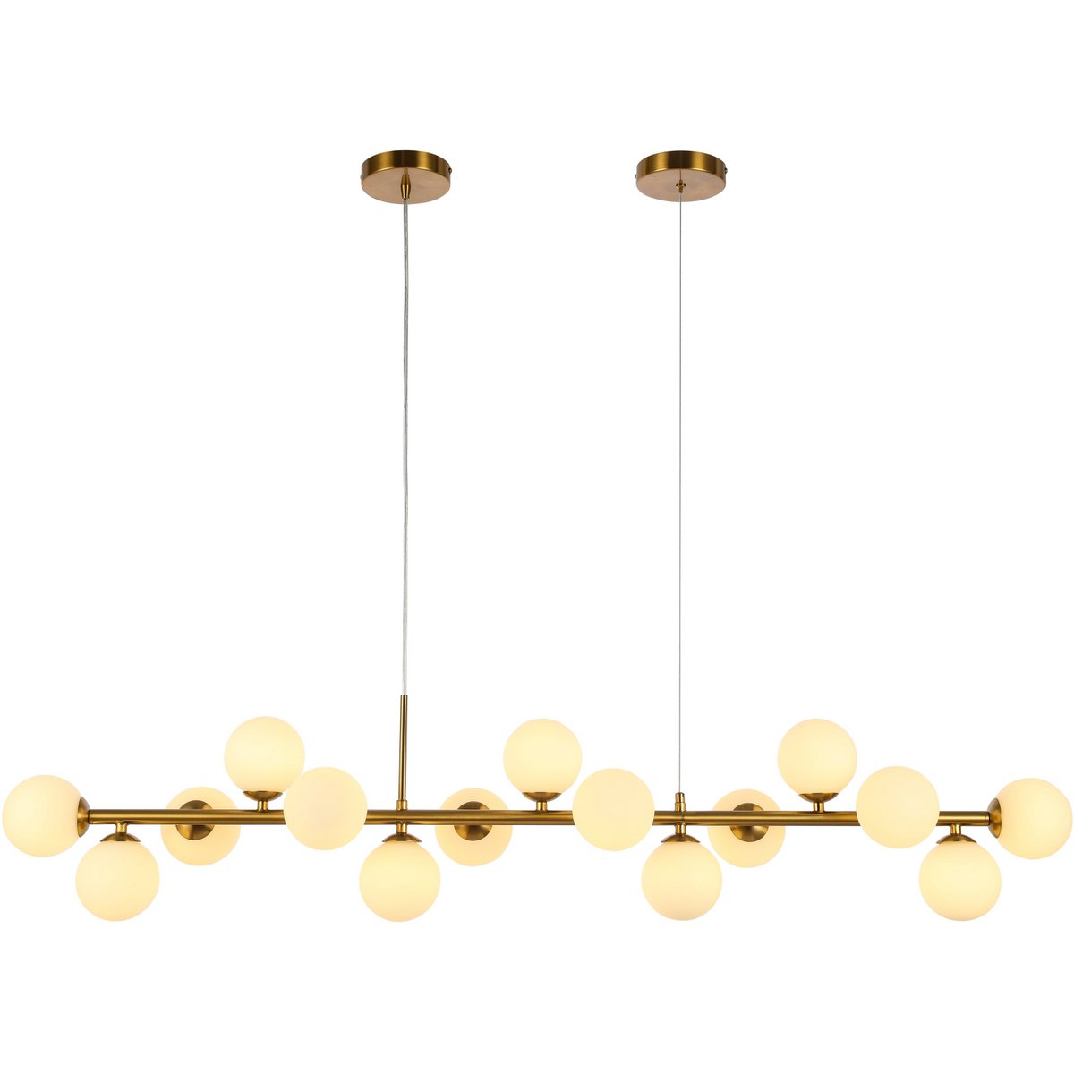 Suspension Nancy Blanc Or