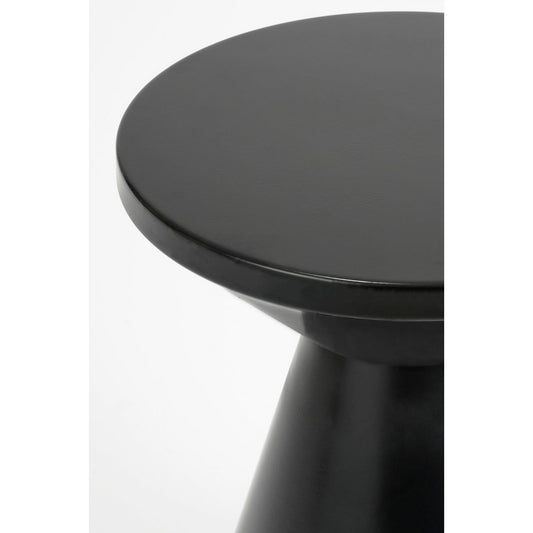 Table d'appoint Jim - H45 X Ø31 cm - Fer - noir