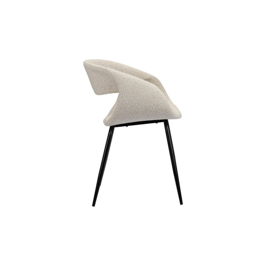Chaise Baleine Perle Blanche (Ensemble de 2)