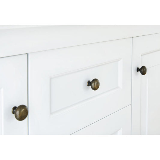 Nursery 'Emilia' extra large, incl. shelf
4 pieces: baby bed, extra large changing table, large wardrobe, wall shelf