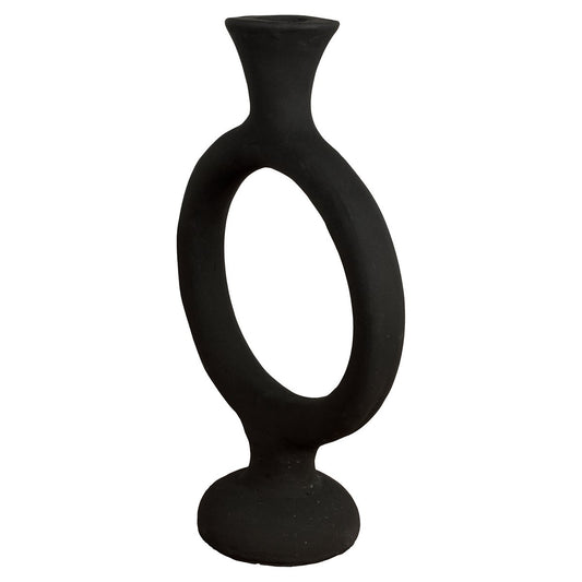 Ceramic Sun Candle Holder (Set of 2)