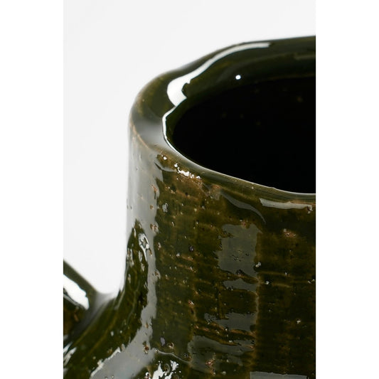 Vase Elena - H34 x Ø26 cm - Céramique - Vert