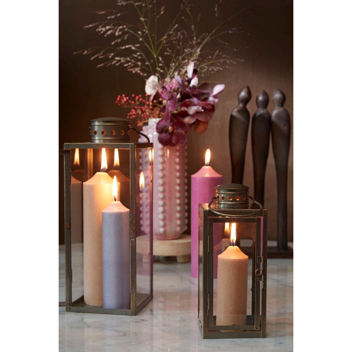 Pegara Home Decoration - L7 x L18 x 46 cm - FSC 100% Bois de Manguier - Marron