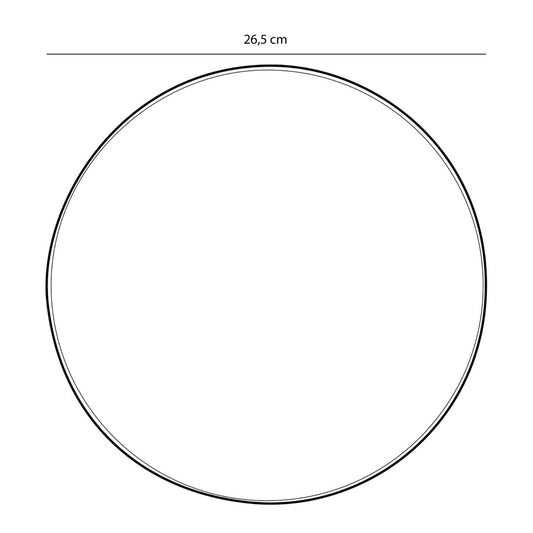 Assiette plate Blanc 1Céramique