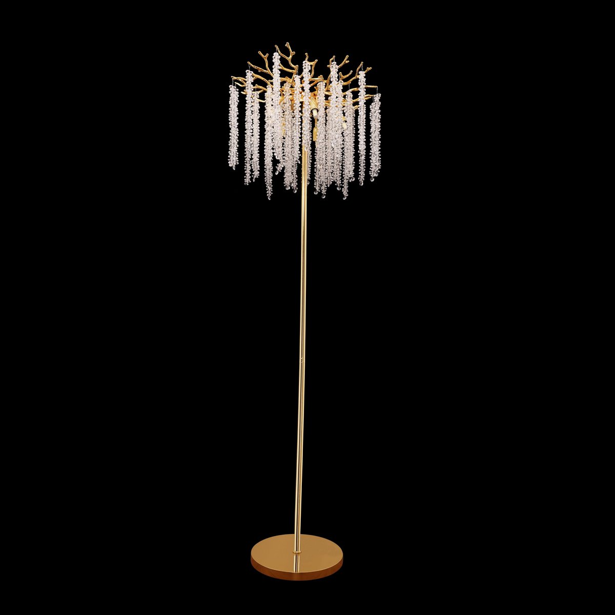 Lampadaire Frost Gold | 40x150 cm
