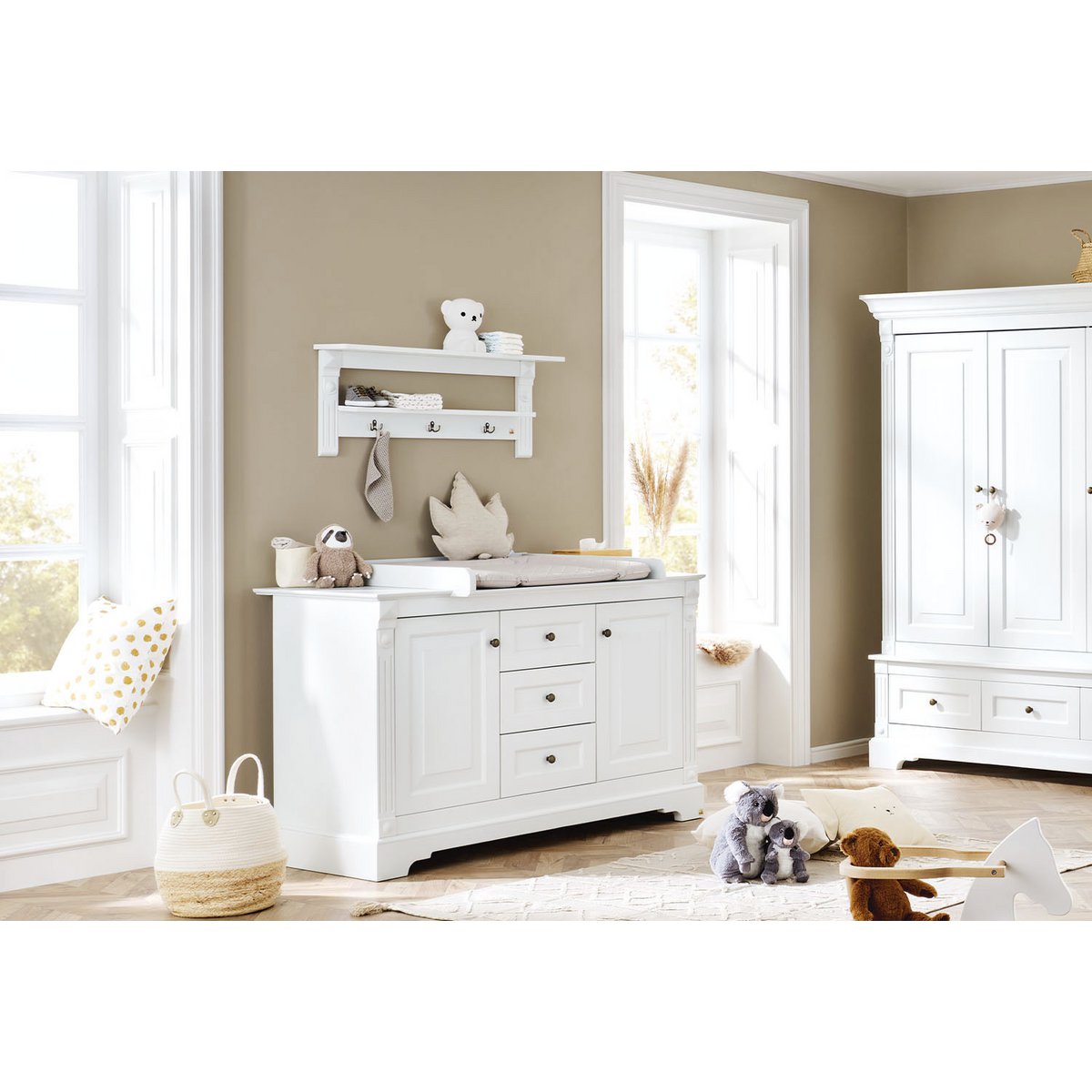 Étagère murale / Portemanteau 'Emilia'