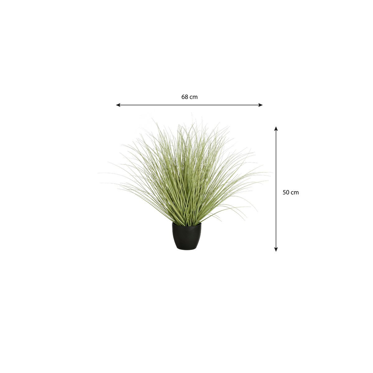 Plante de Gazon Artificiel - H68 x Ø50 cm - Vert