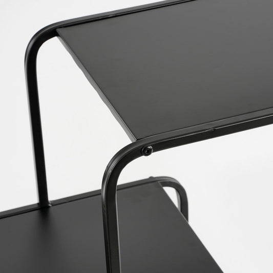 Jules wall unit - L70 x W30 x H76 cm - Metal - Black