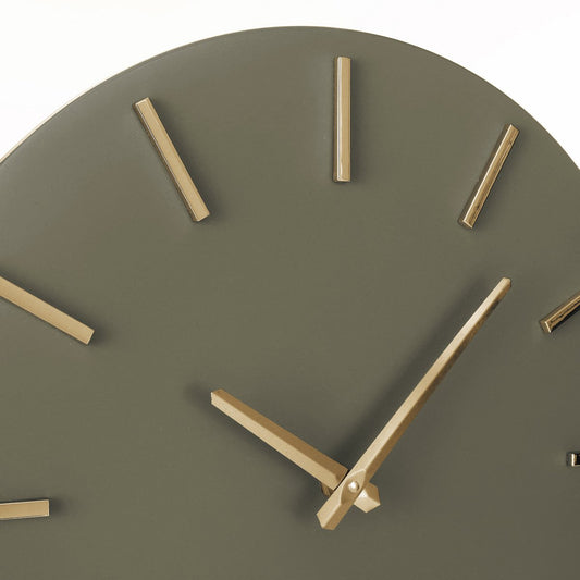 Horloge Murale Brixen - Ø36 cm - Vert Foncé