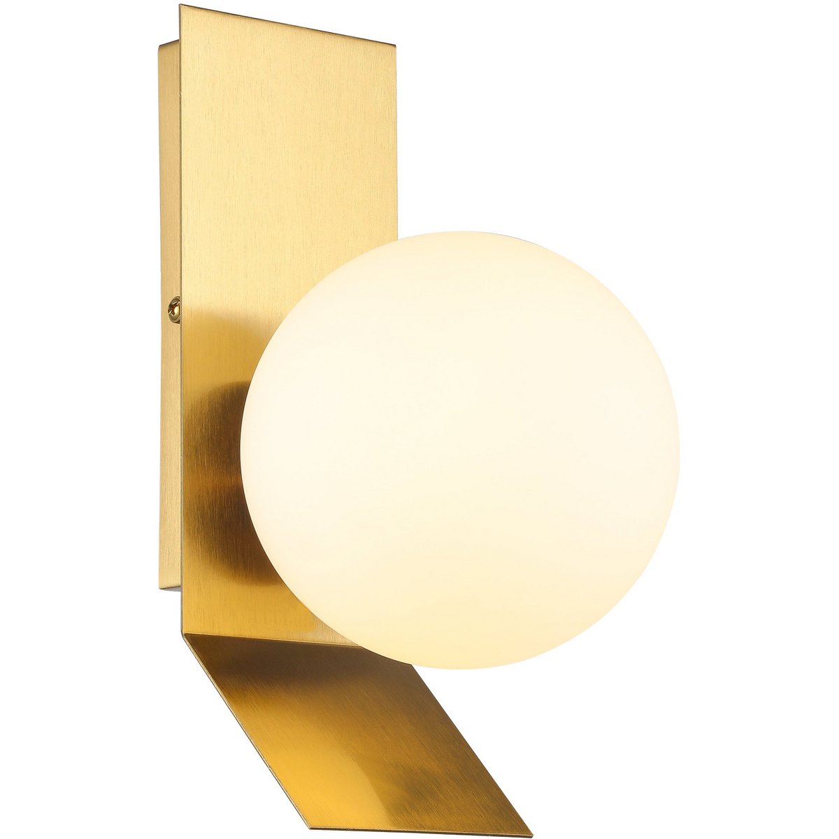 Julia White Gold Wall Lamp