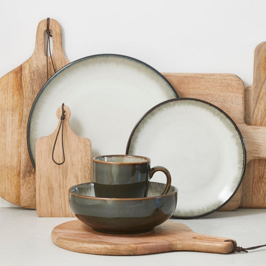 Duko Serving Board - Ø28 cm - 100% FSC Mango Wood - Brown