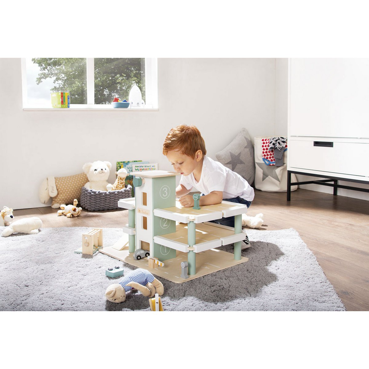 Parking 'Kurt' avec accessoires