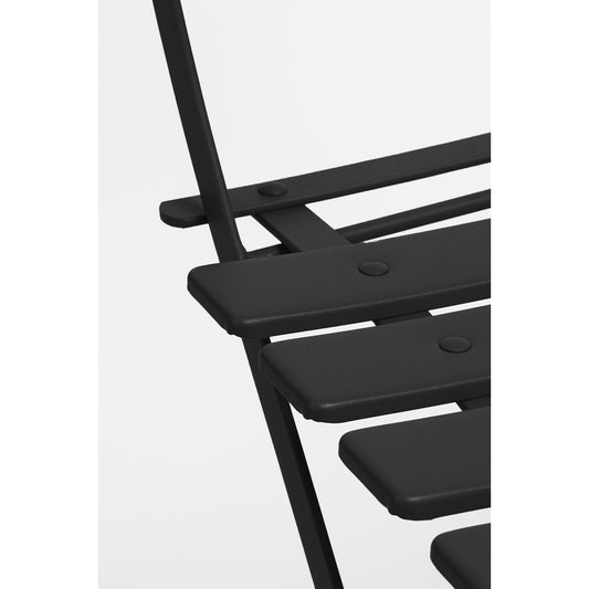 Laurence Bistro Set - Metal - Black