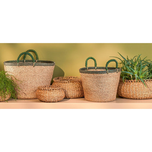 Panier à Plantes Gourdon - Lot de 4 - Marron