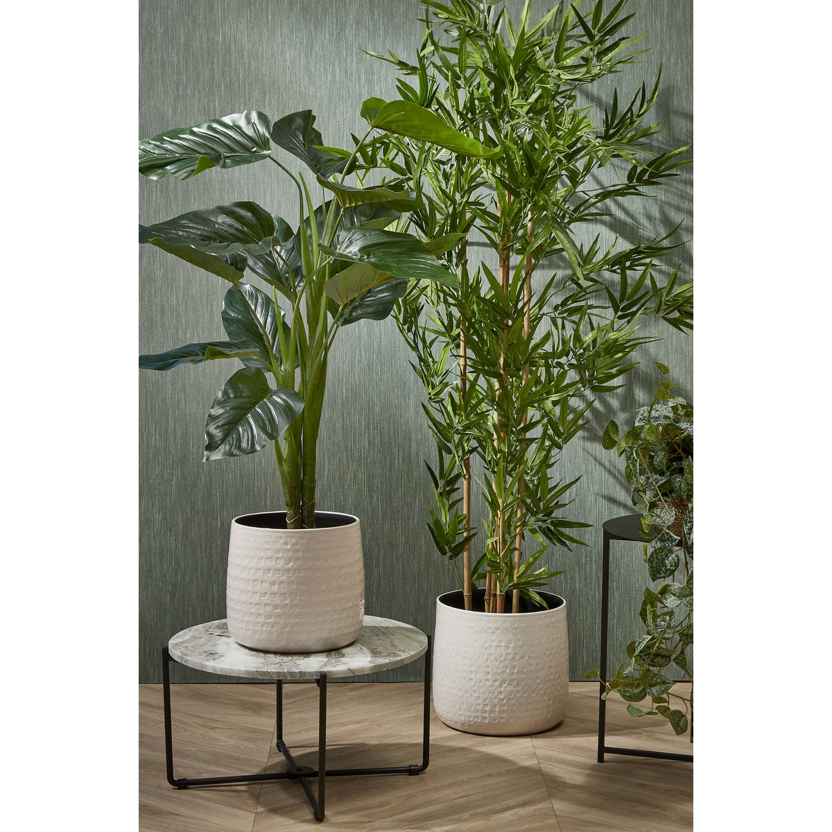 Plante Bambou Artificielle - H155 x Ø90 cm - Vert