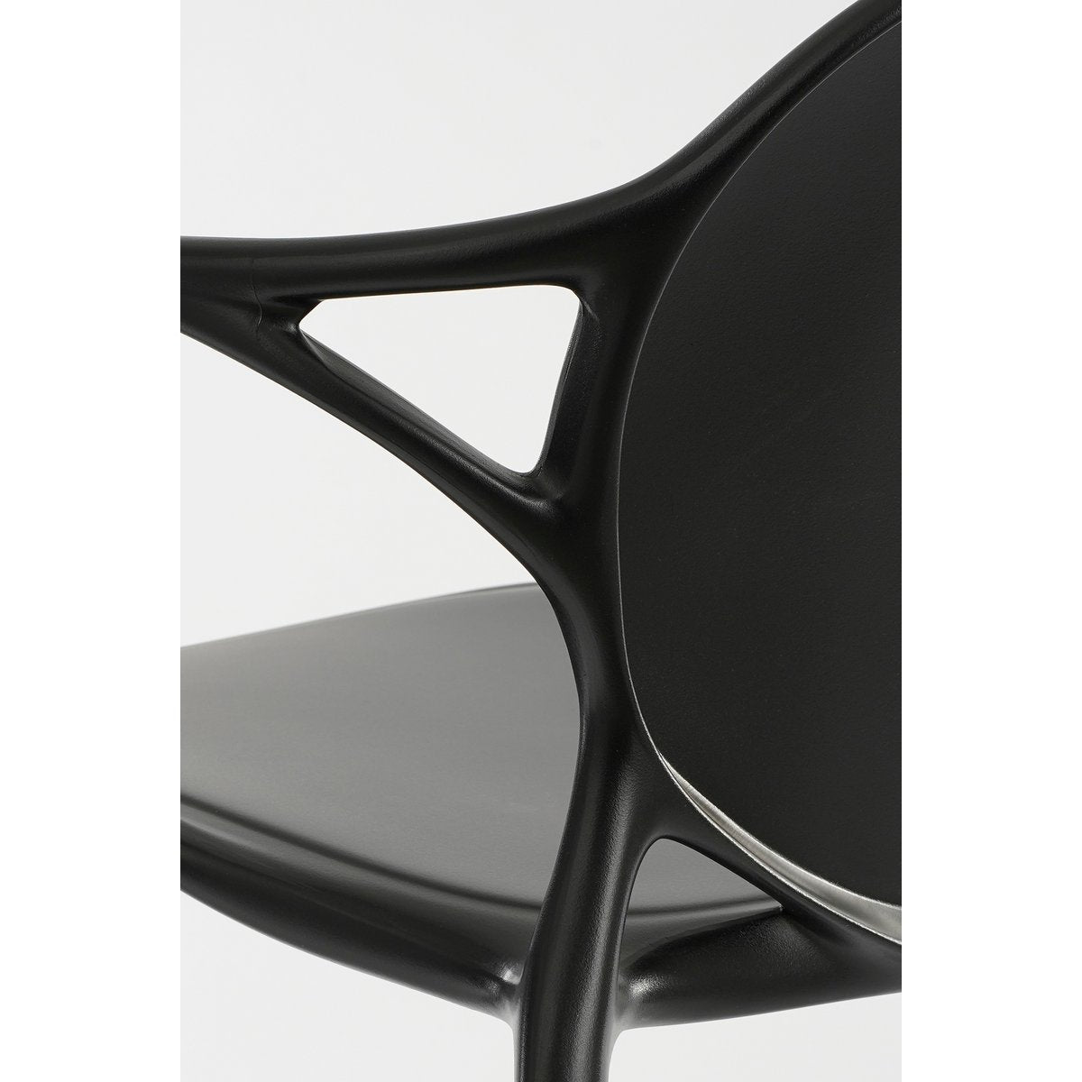 Chaise de jardin Nebraska - Polypropylène - Noir