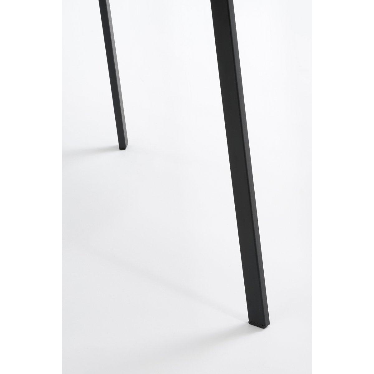 Table d'Appoint d'Extérieur Seattle - H50 x Ø50 cm - Métal - Noir