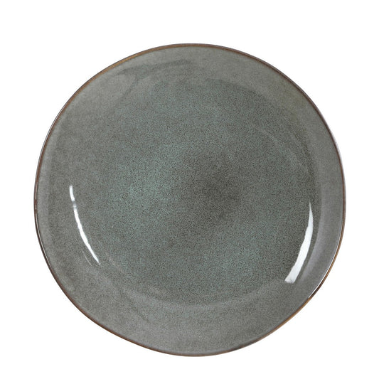 Assiette Tabo – Verte en céramique artisanale