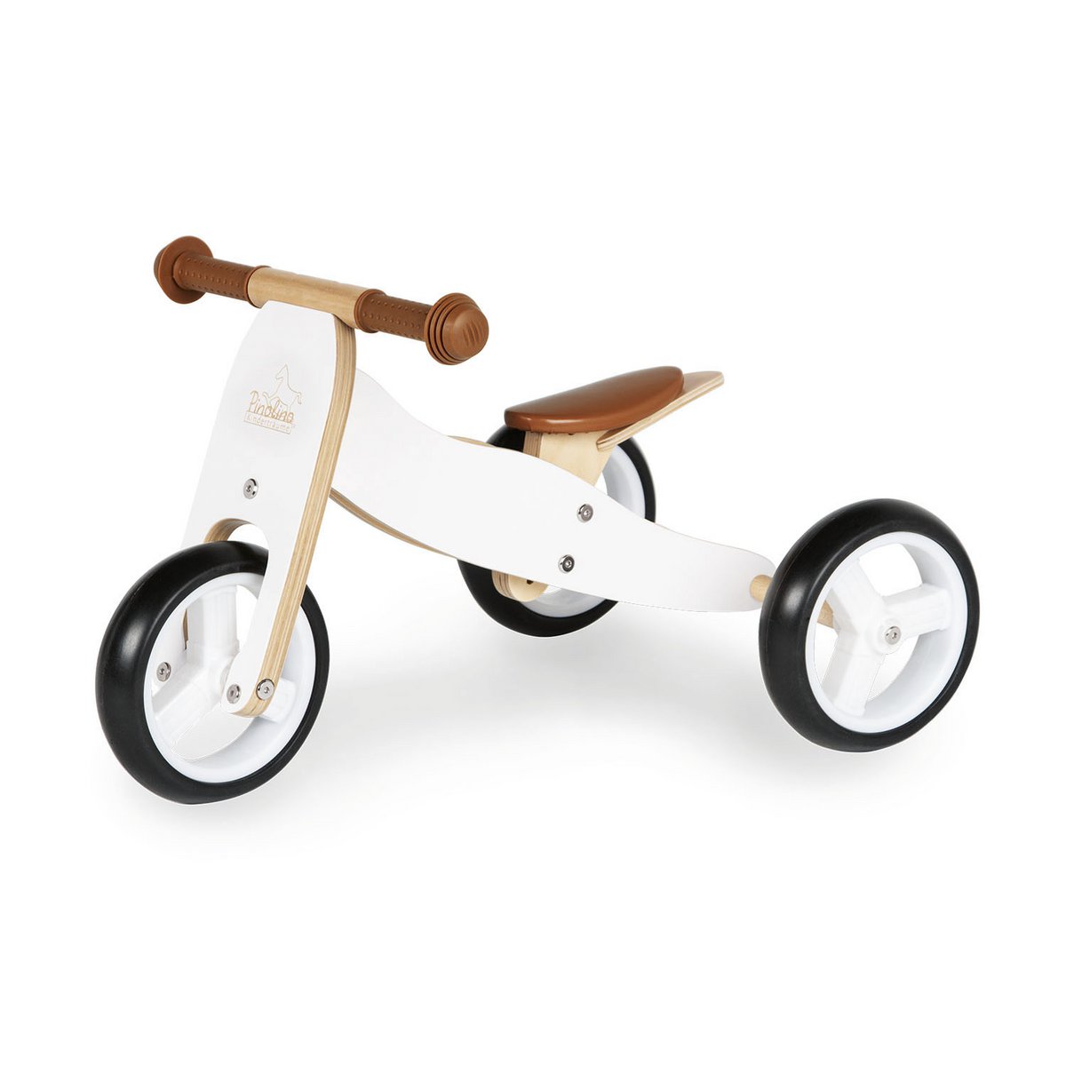 Mini tricycle 'Charlie', blanc/naturel