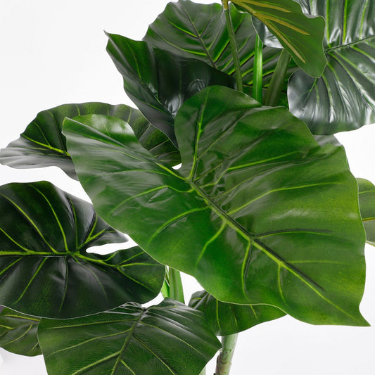 Plante Artificielle Taro - H100 x Ø70 cm - Vert