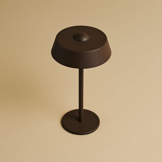 Luca Mocha Brown - USB rechargeable lamp l minimalist, playful and dimmable