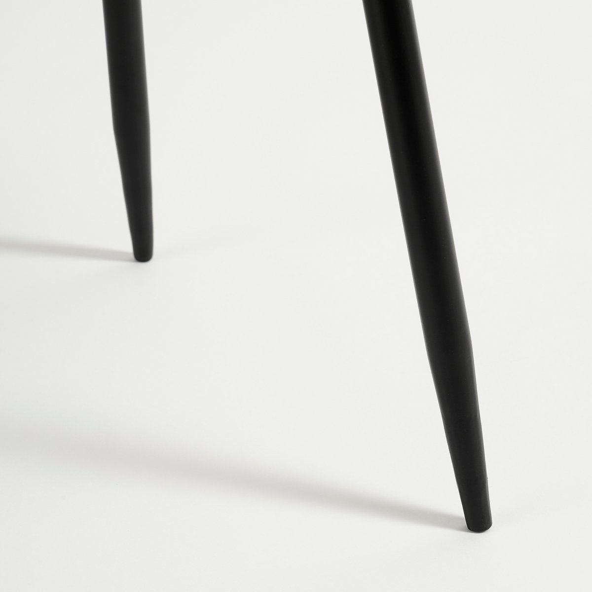 Table d'appoint Flores / H38 x Ø34 cm - Métal - Noir